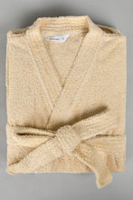 Load image into Gallery viewer, رداء حمام كيمونو باللون البيج