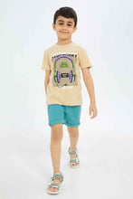 Load image into Gallery viewer, تيشيرت بيج بطبعة ألعاب للأولاد الصغار