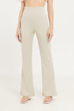 Load image into Gallery viewer, سروال أمامي كامل الطول: عاجي