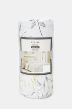 Load image into Gallery viewer, طقم لحاف مطبوع عليه زهور صفراء مكون من قطعتين (مقاس واحد)