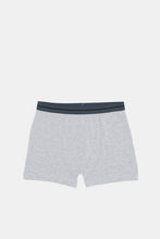 Load image into Gallery viewer, طقم بوكسرات بخصر مطاطي بألوان مختلفة للأولاد الكبار (3 قطع)