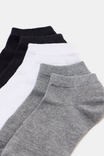 Load image into Gallery viewer, مجموعة جوارب الكاحل المتنوعة للأولاد الكبار (3 أزواج)