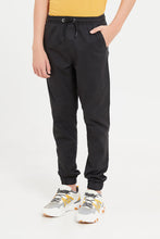 Load image into Gallery viewer, بنطلون أسود كاجوال للأولاد الكبار