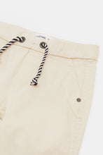 Load image into Gallery viewer, بنطلون جوغر باللون الكريمي للأولاد الرضّع
