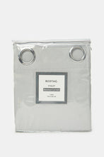 Load image into Gallery viewer, ستائر تعتيم بلون رمادي سادة (زوج واحد)