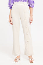 Load image into Gallery viewer, سروال بيج واسع الساق للنساء