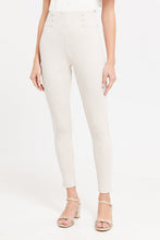 Load image into Gallery viewer, ليغينغز سليم فت باللون البيج للنساء