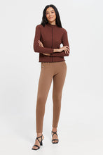 Load image into Gallery viewer, طماق المرأة البيج زر جيب مزدوج