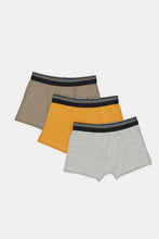 Load image into Gallery viewer, طقم بوكسر سادة متعدد الألوان للأولاد