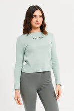 Load image into Gallery viewer, تي شيرت نسائي مطبوع بالنعناع