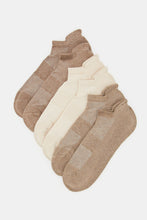 Load image into Gallery viewer, طقم جوارب سادة بطول الكاحل متعدد الألوان للرجال (3 أزواج)