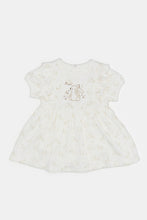 Load image into Gallery viewer, فستان بيبي إكرو بطبعة