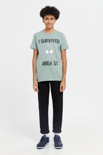 Load image into Gallery viewer, تي شيرت برسومات قصيرة الأكمام