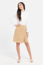 Load image into Gallery viewer, تنورة جيب البضائع باللون البيج للفتيات الكبيرات