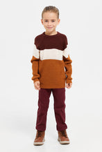 Load image into Gallery viewer, بنطال رياضي بخصر مطاطي باللون العنابي