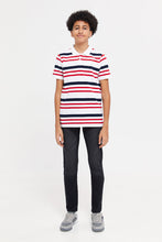 Load image into Gallery viewer, بنطال جينز أسود بقصة ضيقة للأولاد