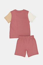 Load image into Gallery viewer, طقم كاجوال لأفضل صديق للأم متعدد الألوان (قطعتان) للأولاد