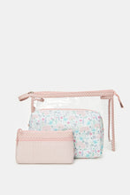 Load image into Gallery viewer, حقائب مستحضرات التجميل النسائية المتنوعة المطبوعة (3 قطع)