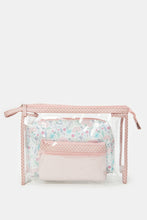 Load image into Gallery viewer, حقائب مستحضرات التجميل النسائية المتنوعة المطبوعة (3 قطع)