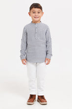 Load image into Gallery viewer, بنطلون جينز باللون الأبيض للأولاد الصغار