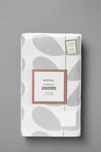 Load image into Gallery viewer, ملاءة مسطحة مكونة من قطعتين بأوراق رمادية (حجم فردي)