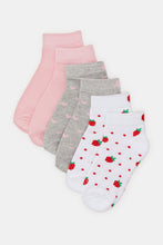 Load image into Gallery viewer, جوارب طويلة للكاحل مطبوعة متنوعة للبنات