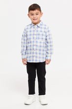 Load image into Gallery viewer, بنطال تشينو أسود للأولاد