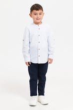 Load image into Gallery viewer, بنطال تشينو كحلي للأولاد