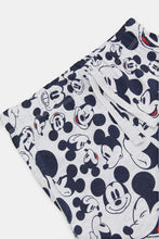 Load image into Gallery viewer, طقم بيجامة رمادي بطبعة ميكي ماوس للرضع (قطعتان)