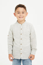 Load image into Gallery viewer, قميص الأولاد ذوي الياقات البيضاء مندرين