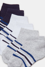 Load image into Gallery viewer, مجموعة جوارب متنوعة للأولاد الرضع (عبوة من 3 قطع)