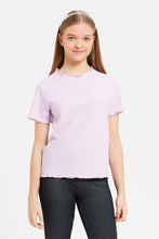 Load image into Gallery viewer, توب جاكار باللون البنفسجي للبنات الكبار