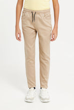 Load image into Gallery viewer, بنطال جينز كبار الأولاد باللون البيج