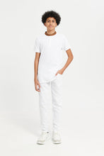 Load image into Gallery viewer, بنطال جينز كبار السن باللون الأبيض