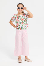 Load image into Gallery viewer, توب بطبعة زهر بألوان متنوعة للبنات