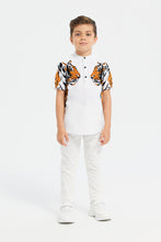 Load image into Gallery viewer, بنطال تشينو أبيض للأولاد