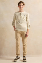 Load image into Gallery viewer, بنطلون جينز بيج سادة للأولاد الكبار