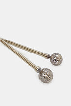 Load image into Gallery viewer, قضيب ستائر قابل للتمديد باللون البرونزي