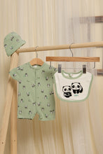 Load image into Gallery viewer, مجموعة هدايا مطبوعة باللونين الأخضر والأبيض (3 قطع)