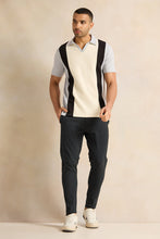 Load image into Gallery viewer, تي شيرت بولو رجالي باللون البيج