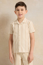 Load image into Gallery viewer, قميص جاكار بيج بأكمام قصيرة للأولاد