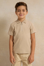 Load image into Gallery viewer, تي شيرت بولو جاكار بيج للأولاد