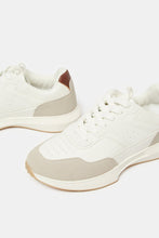 Load image into Gallery viewer, حذاء رياضي رجالي أبيض سادة