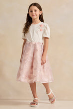 Load image into Gallery viewer, بلوزة بيضاء مطرزة للبنات