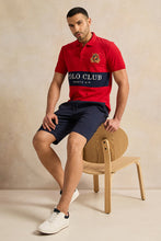 Load image into Gallery viewer, شورت رجالي أزرق داكن بخصر مطاطي