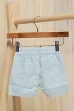 Load image into Gallery viewer, شورت قصير أزرق من قماش التويل للأولاد الرضع