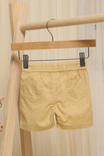 Load image into Gallery viewer, شورت قصير من قماش التويل باللون الأصفر والأزرق للأولاد الرضع