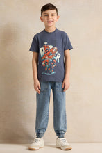 Load image into Gallery viewer, بنطلون جينز باللون الأزرق للأولاد الصغار