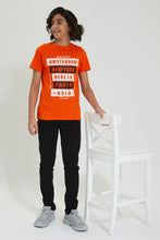 Load image into Gallery viewer, بنطلون جينز باللون الأسود للأولاد الكبار