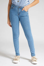 Load image into Gallery viewer, Navy Basic Skinny Jean جينز بقصة السكيني باللون الكحلي
